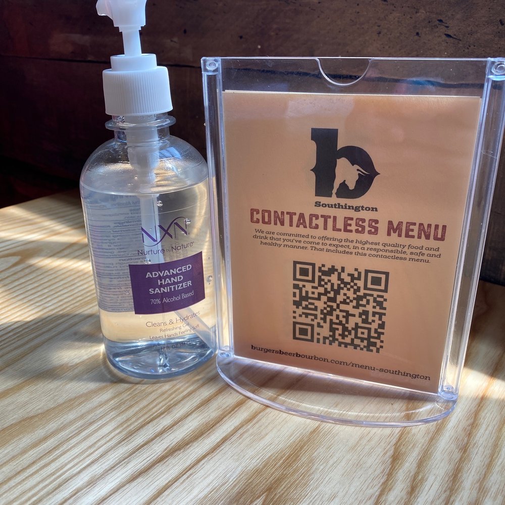 Plan b Southington - Hand sanitizer provided at every table! - Burgers Near Me - Southington, Connecticut Plan b Southington - Hand sanitizer provided at every table! - Burgers Near Me - Southington, Connecticut