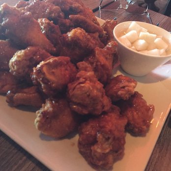 Bonchon - Soy garlic wings and radish - Chicken Wings Near Me - Orlando, Florida Bonchon - Soy garlic wings and radish - Chicken Wings Near Me - Orlando, Florida