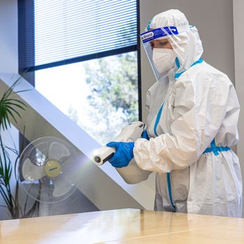 Cleaning 4 Health - C4H utilizes an electrostatic sprayer with EPA-registered disinfectant. - Office Cleaning Near Me Cleaning 4 Health - C4H utilizes an electrostatic sprayer with EPA-registered disinfectant. - Office Cleaning Near Me