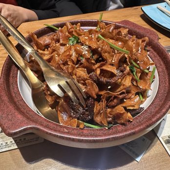Juqi - Fried mushroom with beef - Chinese Near Me - Flushing, New York