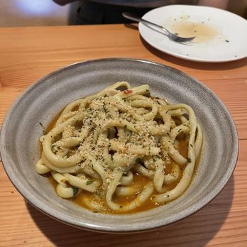 Seabird - Parsley Bucatini - Seafood Near Me - Bainbridge Island, Washington