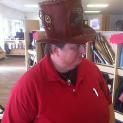 Tandy Leather - Great leather top hat by Denise