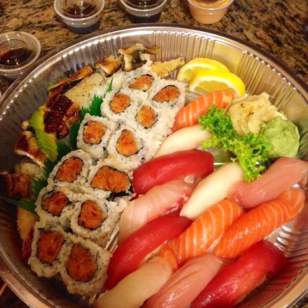 Junko Sushi - Huge platter of sushi, so delicious. - Japanese Near Me - Astoria, New York
