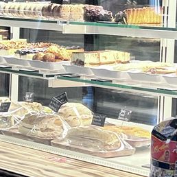 The pastry case