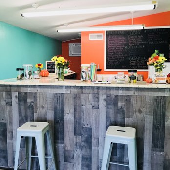 Spot-on Nutrition - a bar with stools and a chalkboard - Juice Bars & Smoothies Near Me - Lexington, Kentucky Spot-on Nutrition - a bar with stools and a chalkboard - Juice Bars & Smoothies Near Me - Lexington, Kentucky
