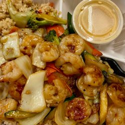 MeGumi - Fresh cooked to order on hibachi grill.