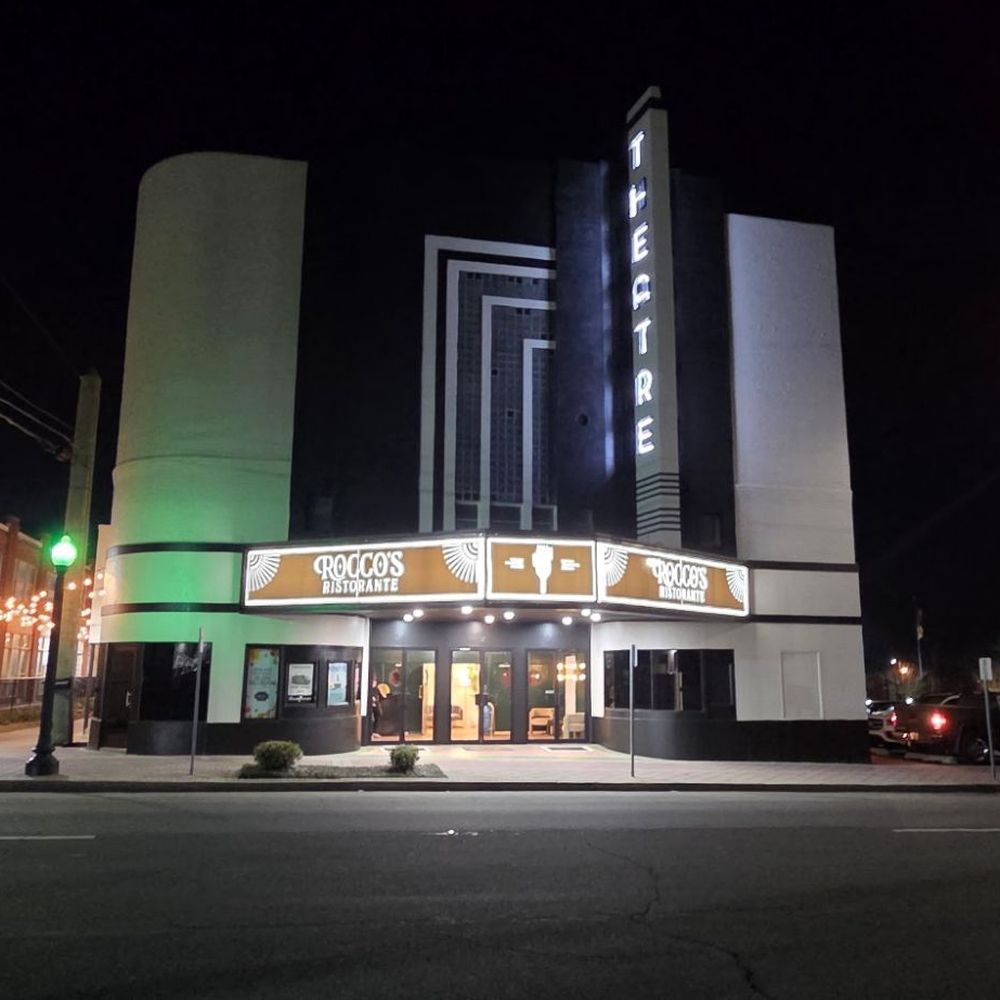 Rocco's Ristorante - This was once a movie theater. They did a beautiful job honoring the history while providing a great dining experience downtown. - Italian Near Me - Moultrie, Georgia Rocco's Ristorante - This was once a movie theater. They did a beautiful job honoring the history while providing a great dining experience downtown. - Italian Near Me - Moultrie, Georgia