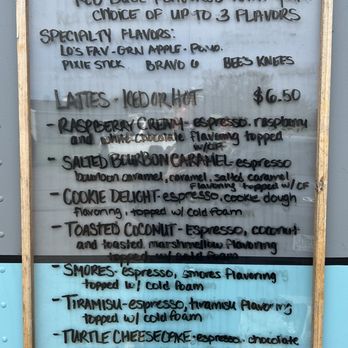 Tuck & Roll - Beverages menu as of 5/10/2024 - Food Trucks Near Me - Rockland, Maine Tuck & Roll - Beverages menu as of 5/10/2024 - Food Trucks Near Me - Rockland, Maine