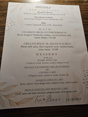 Menu photo 7 Toro Bravo Reno, NV Menu photo 7 Toro Bravo Reno, NV