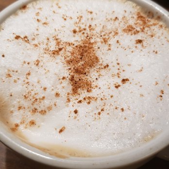Prime Roast Coffee Company - Cappuccino with Almond milk. - Coffee & Tea Near Me - Keene, New Hampshire Prime Roast Coffee Company - Cappuccino with Almond milk. - Coffee & Tea Near Me - Keene, New Hampshire