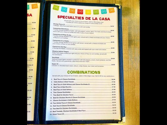 Menu photo 8 Lienzo Charro Poway, CA