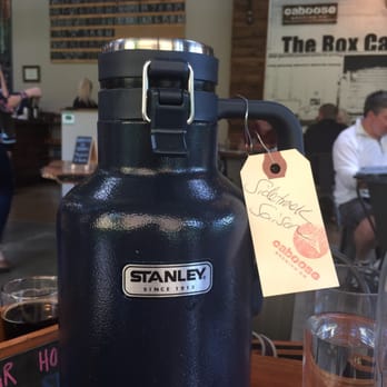 Caboose Tavern - Bring in your own growler to get filled! $2 off since we dined in. Great price for a 64oz fill up! - New American Near Me - Vienna, Virginia Caboose Tavern - Bring in your own growler to get filled! $2 off since we dined in. Great price for a 64oz fill up! - New American Near Me - Vienna, Virginia