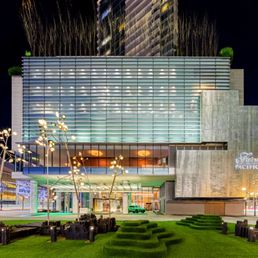 Exterior outside entrance of Fairmont Pacific Rim - Vancouver, British Columbia Exterior outside entrance of Fairmont Pacific Rim - Vancouver, British Columbia