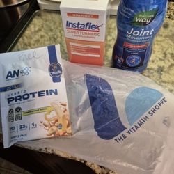 The Vitamin Shoppe - My pick up purchases from online order. FREE Protein Drink SAMPLE too, so thanks to store manager. :-) 5/15/2025
