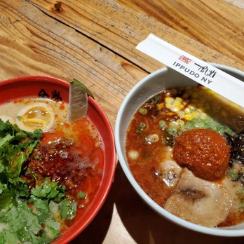 IPPUDO NY - shin tantan-men and karaka spicy - Ramen Near Me - New York, New York