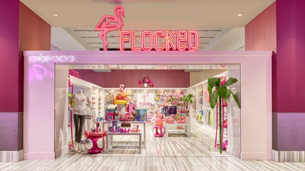 Flocked