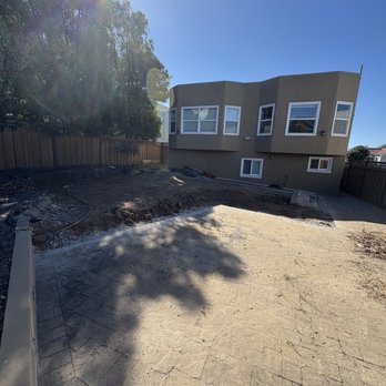 Paco Landscaping - In progress to level out the yard - Landscaping Near Me Paco Landscaping - In progress to level out the yard - Landscaping Near Me