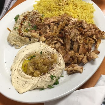 Green Corner Restaurant - Chicken Shawerma Plate - Mediterranean Near Me - Mesa, Arizona
