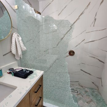 GlassPro Services - 10/1 - less than 3 weeks later, this is my beautiful glass wall. - Glass & Mirrors Near Me - Gibsonton, Florida GlassPro Services - 10/1 - less than 3 weeks later, this is my beautiful glass wall. - Glass & Mirrors Near Me - Gibsonton, Florida