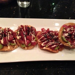 Photo of Fifty Six-Five Restaurant - San Diego, CA, United States. Ahi poke tostadas!