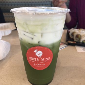 Uncle Tetsu - Matcha tea with cheese - Desserts Near Me - San Mateo, California Uncle Tetsu - Matcha tea with cheese - Desserts Near Me - San Mateo, California