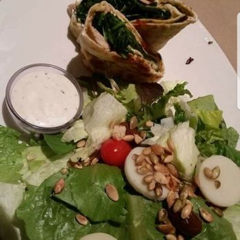 Bonefish Grill - Salad and wrap lunch combo 2/5 stars the salad dressing was good but the lettuce and greens weren't fresh and crisp. The wrap was ok. - Seafood Near Me - Las Vegas, Nevada
