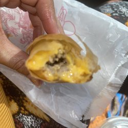 China King - Cheese Steak Egg Roll nice & cheesy!
