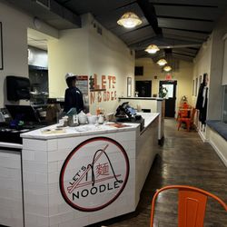 Let's Noodle - Front desk