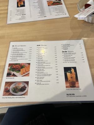 Menu photo 6 Quan Hy Restaurant Westminster, CA Menu photo 6 Quan Hy Restaurant Westminster, CA