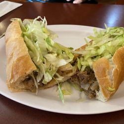 Tony's Pizza Time Cafe Restaurant & Grill - Steak and cheese- very good