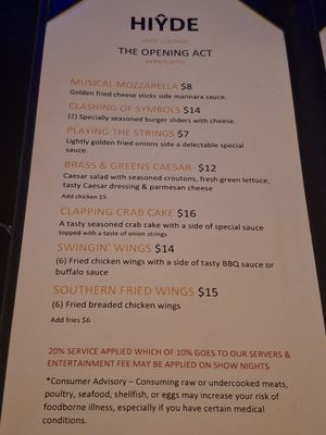 Menu photo 4 Hiyde Lauderhill, FL Menu photo 4 Hiyde Lauderhill, FL