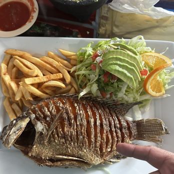 El Cazuelon - Mojarra Frita - Mexican Near Me - Winder, Georgia