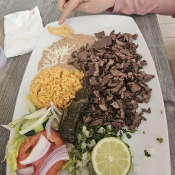 Tortillas Restaurant - Carne Asada Plate - Mexican Near Me - Cathedral City, California