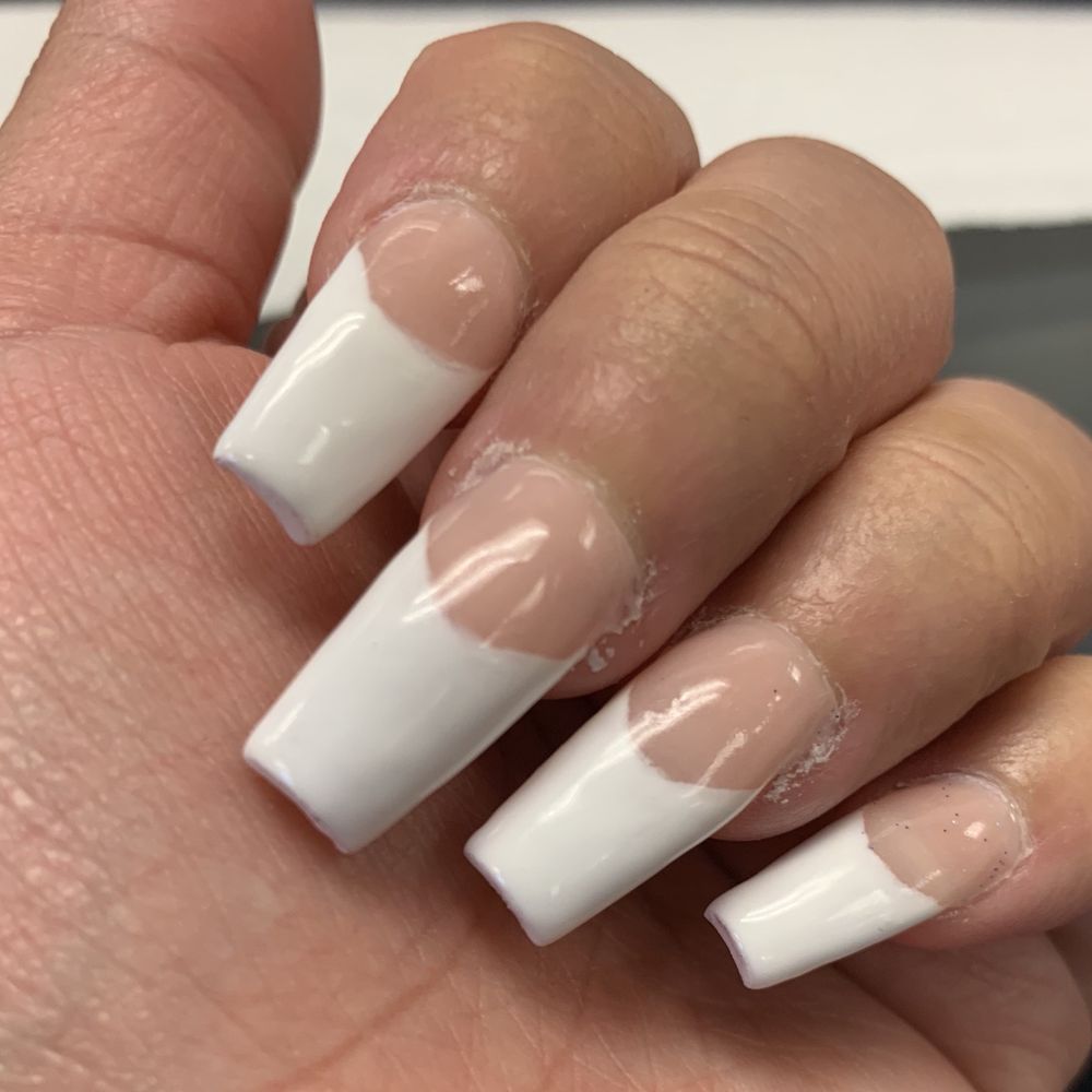 We Nails - My French tip is Squiggly - Waxing Near Me - Northridge, California