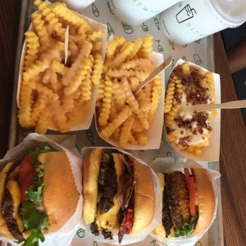 Shake Shack Glendale - $52 total for 3 complete meals, free refills and free condiments! - Burgers Near Me - Glendale, California Shake Shack Glendale - $52 total for 3 complete meals, free refills and free condiments! - Burgers Near Me - Glendale, California