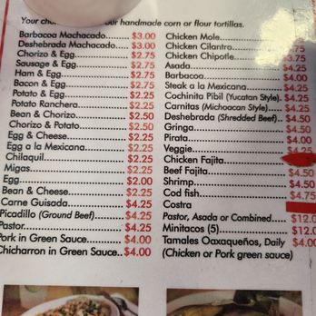 Chela's Tacos - Menu as of 4/6/24 - Mexican Near Me - San Antonio, Texas Chela's Tacos - Menu as of 4/6/24 - Mexican Near Me - San Antonio, Texas