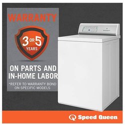 Speed Queen Laundy is the industry Best. We sell and service this great product line.