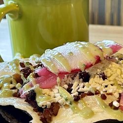 Urban Egg - Johnstown - Blue Corn Huevos Ranchero