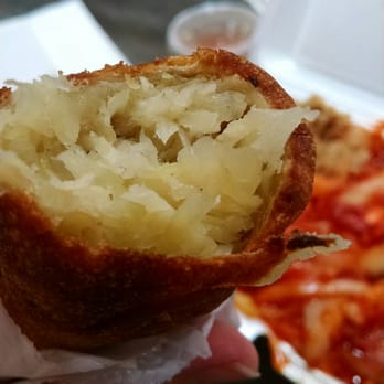 The Wok - Shrimp egg roll, nice and crispy brown on the outside - Chinese Near Me - Rochester, New York