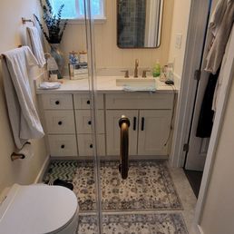 Master bathroom after remodel