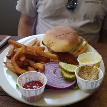 Liberty Bar - Venison burger with egg, bacon, and cheese - American Near Me - San Antonio, Texas
