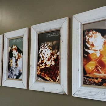Felice Cafe - a variety of desserts displayed on a wall - Cafes Near Me - Nanaimo, British Columbia