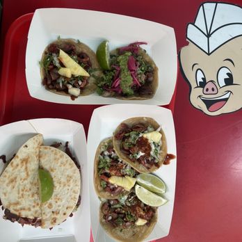 Tacos El Porky - 4 Tacos. ;pastor 1 Gringa. ;quesadilla Pastor w/ cheese & flour tortilla 1 Cochi. ;chicharrón taco - Tacos Near Me - Miami, Florida Tacos El Porky - 4 Tacos. ;pastor 1 Gringa. ;quesadilla Pastor w/ cheese & flour tortilla 1 Cochi. ;chicharrón taco - Tacos Near Me - Miami, Florida