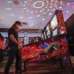 Godzilla pinball at The Pinball Lounge