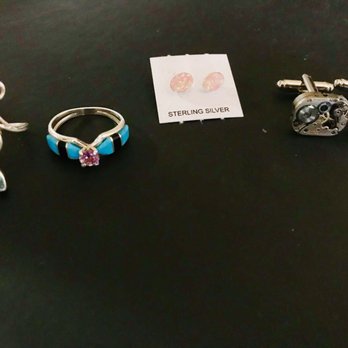 Lilly Barrack - My two rings one they sized for me and did an amazing job and my earrings plus cuff links - Jewelry Near Me - Albuquerque, New Mexico Lilly Barrack - My two rings one they sized for me and did an amazing job and my earrings plus cuff links - Jewelry Near Me - Albuquerque, New Mexico