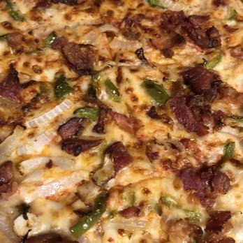 Domino's Pizza - Thin crust, bacon/onion/green pepper:) - Pizza Near Me - Jacksonville, Arkansas Domino's Pizza - Thin crust, bacon/onion/green pepper:) - Pizza Near Me - Jacksonville, Arkansas