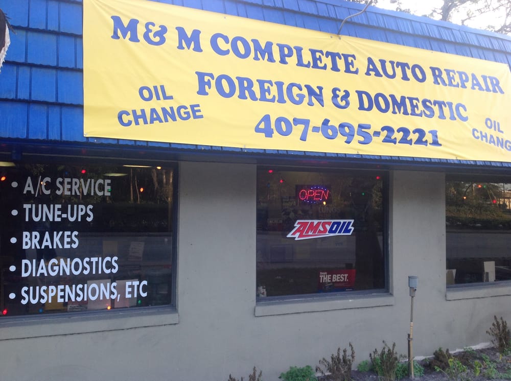M & M COMPLETE AUTO REPAIR Updated September 2024 1307 W Sr 434