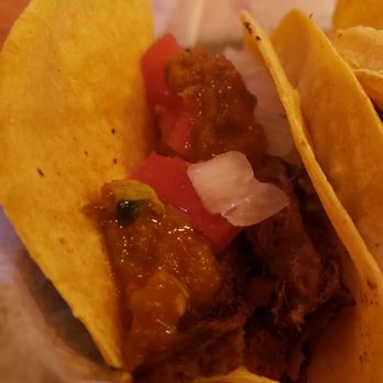Gramma Mora's - Dices onion and diced tomatoes is basically a pico de gallo - Mexican Near Me - Buffalo, New York