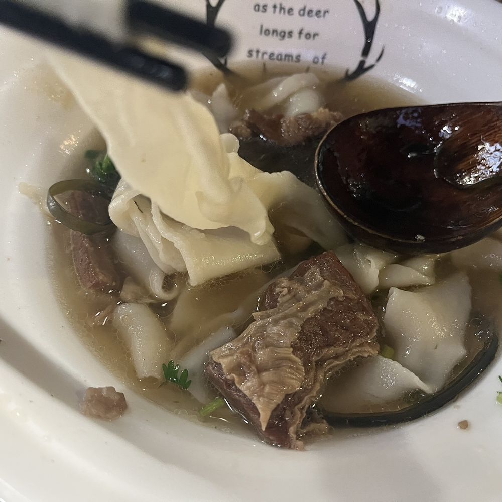 Soup noodles with beef Soup noodles with beef