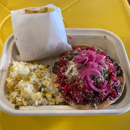 Pupusa & Tostada Combo